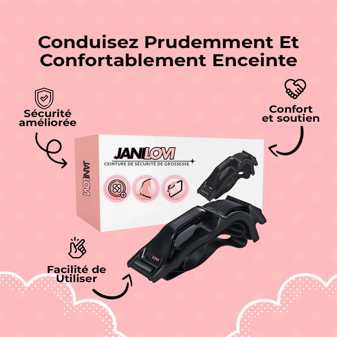 Janilovi™ - Ceinture Sécurité Grossesse